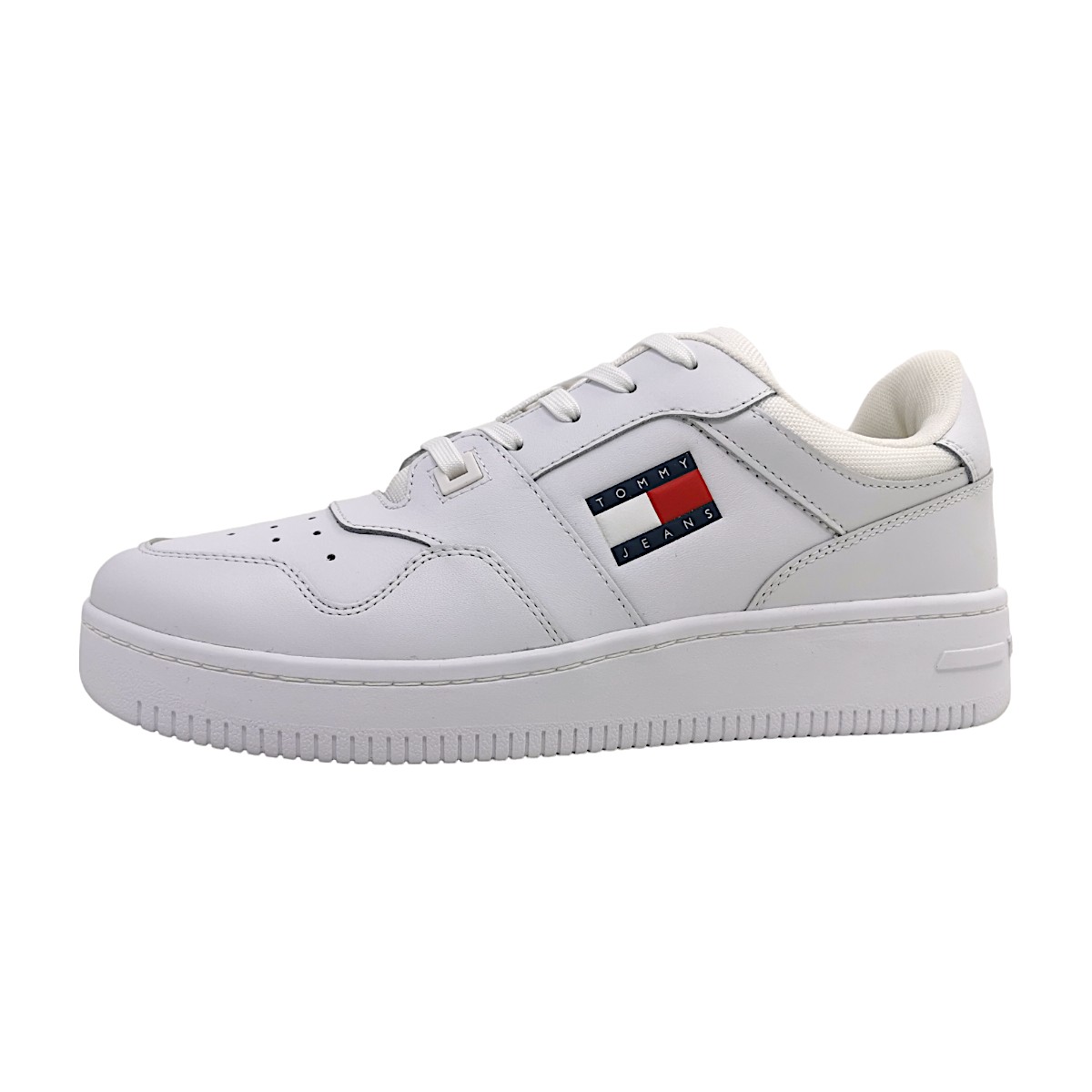 Tommy Hilfiger Retro Basket EM0EM01395 Weiß YBR Weiss