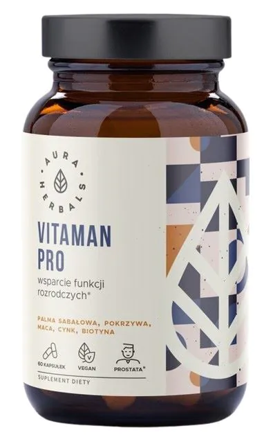Aura Herbals Vitaman Pro podrška reproduktivnom sistemu, kapsule