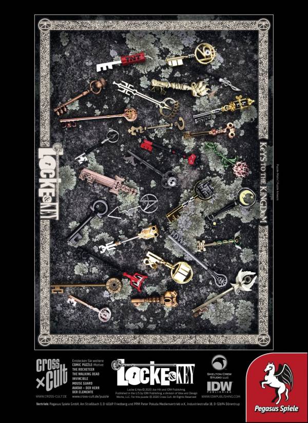 Puzzle: Locke & Key (Die Schlüssel zum Königreich), 1.000 Teile