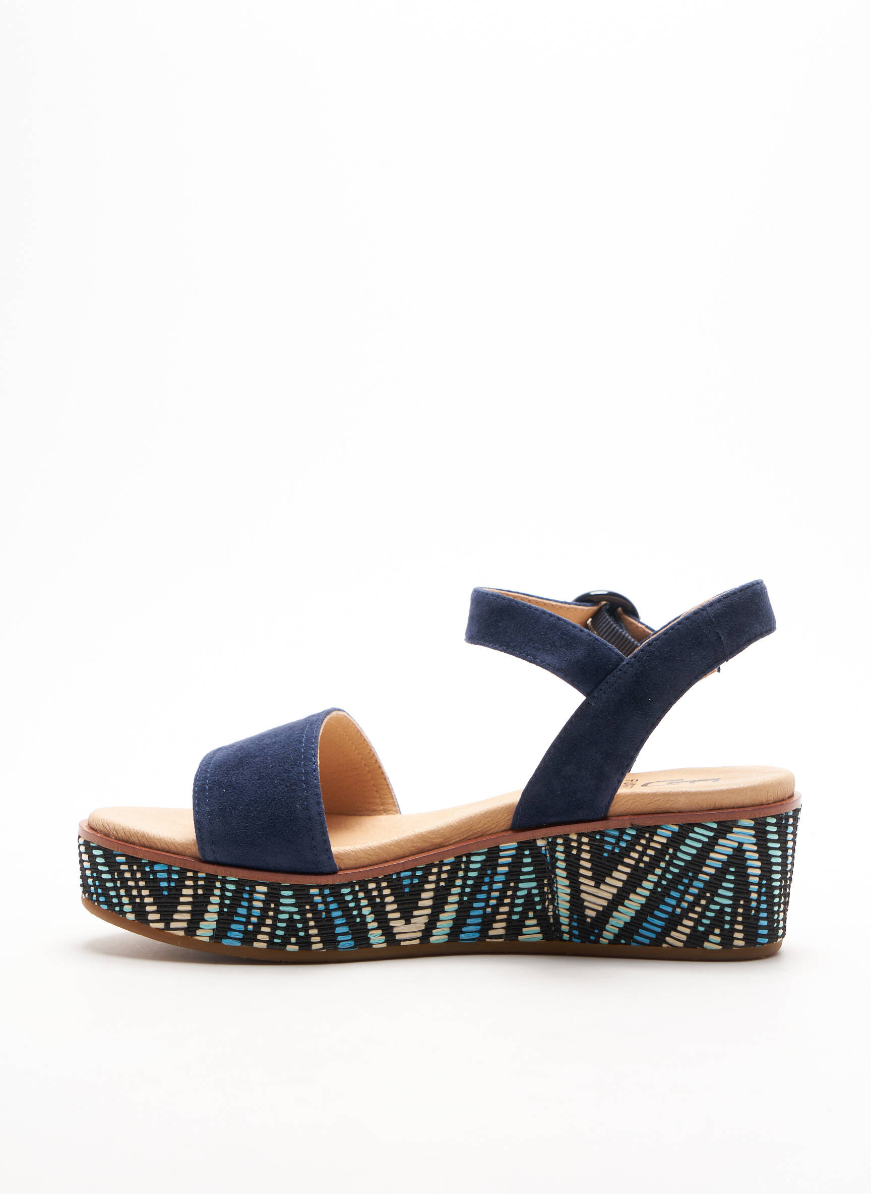 Fugitive By Francesco Rossi Sandales Nu Pieds Femme couleur bleu