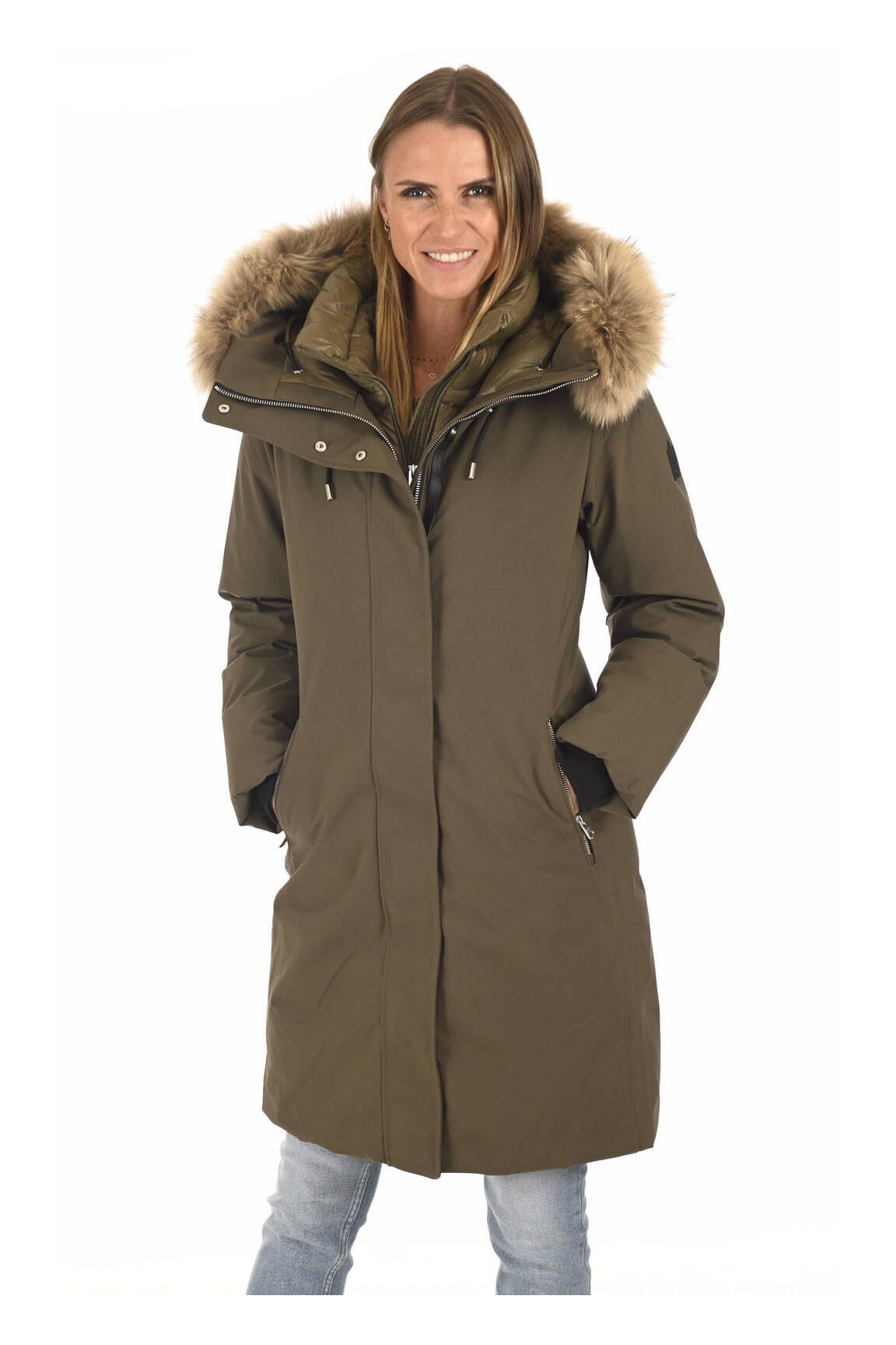 Mackage Parkas Femme couleur vert