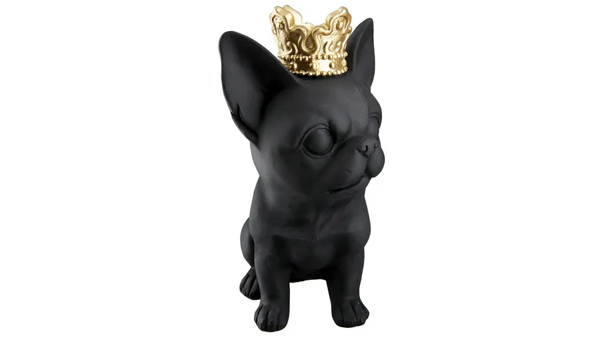 GILDE Poly Chihuahua Roxy H=18cm schwarz, weiß