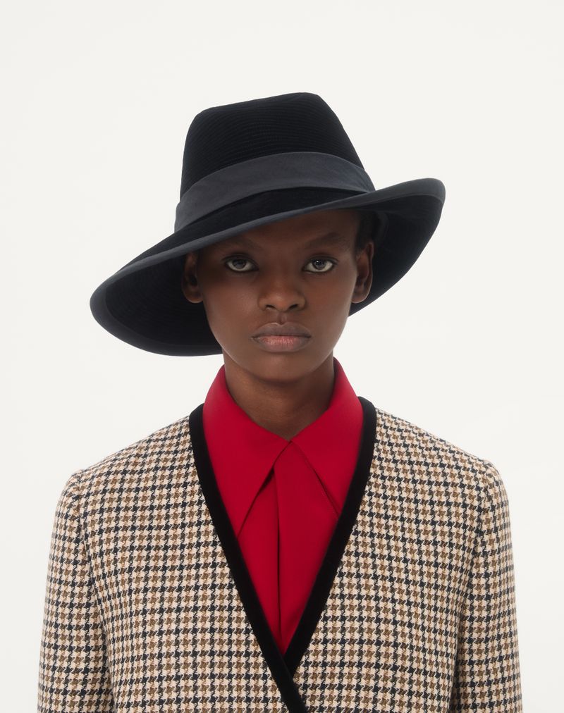 Kort Houndstooth-jakke
