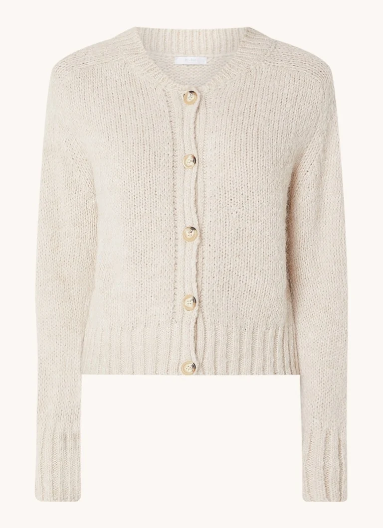 Cardigan gros Jonas de la By-Bar, confecționat dintr-un amestec de lână alpaca.