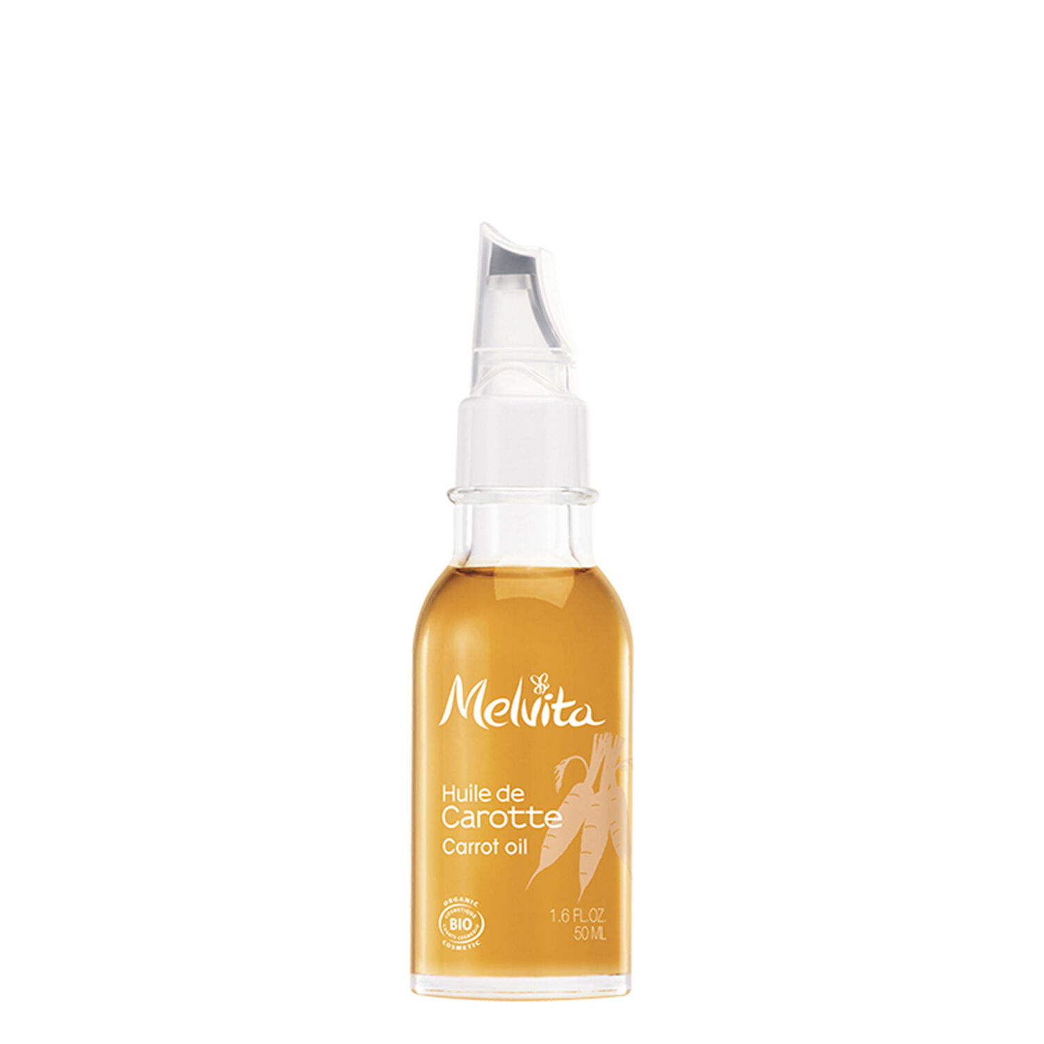Melvita Huile de Carotte Hâle Naturel & Assouplissante 50 ml