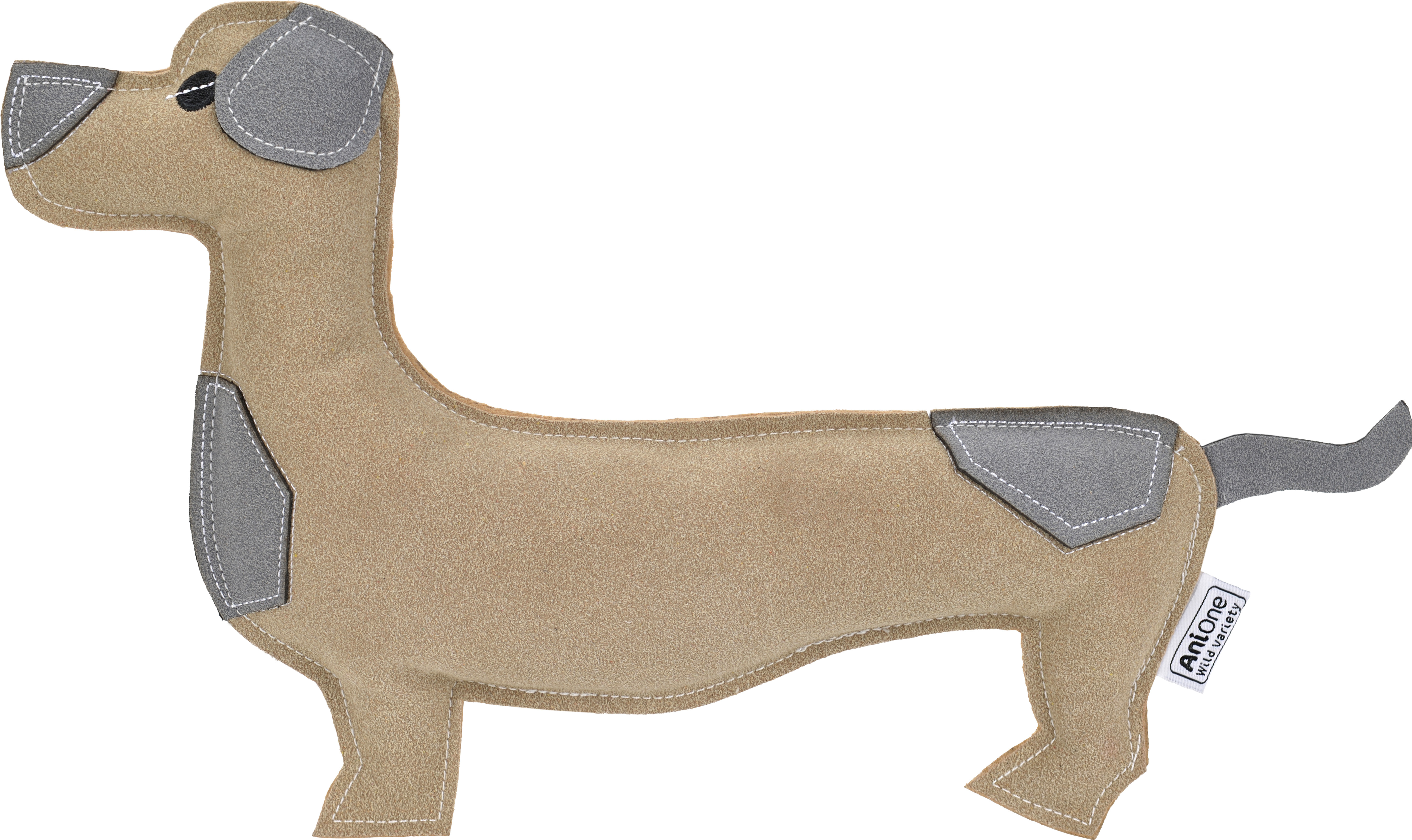 AniOne Kuscheltiere AniOne Wildlederimitation Dackel