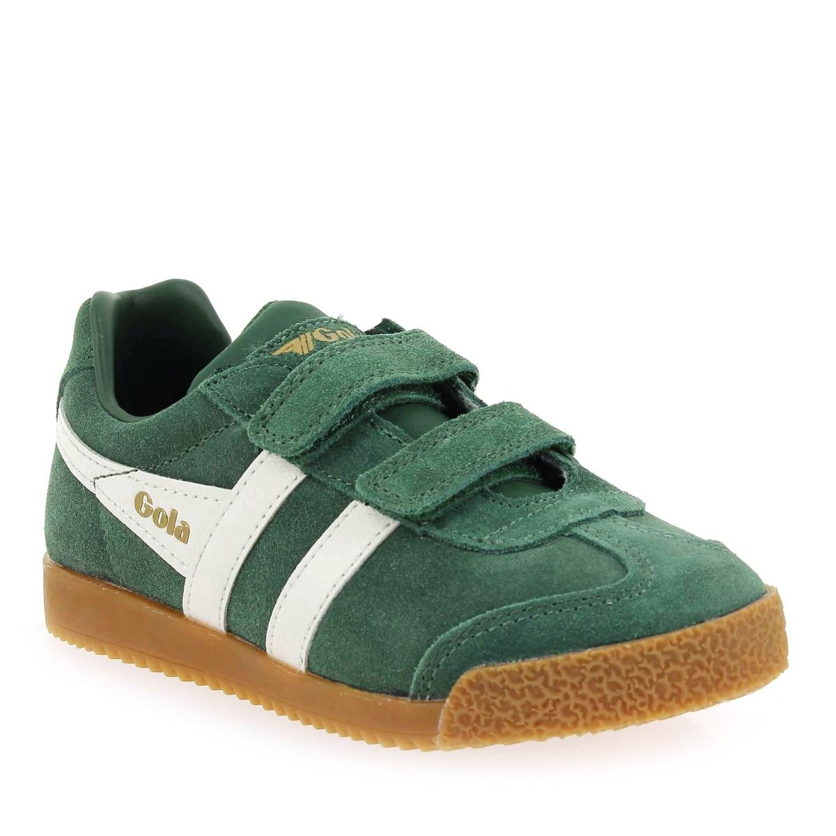 Gola  HARRIER VELCRO CKA192 - vert blanc