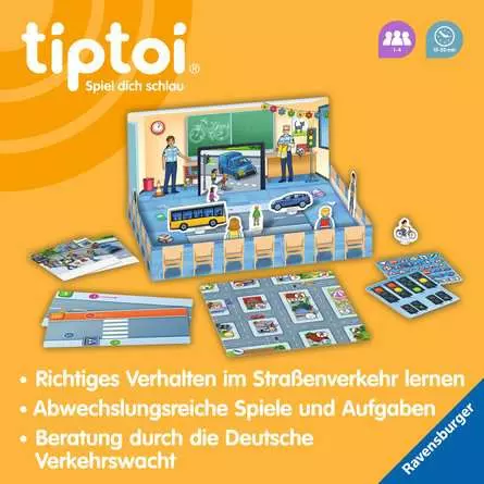 tiptoi® Sicher durch den Straßenverkehr - Lernspiel ab 5 Jahren