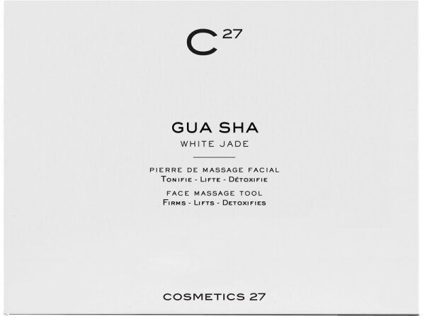 Cosmetics 27 Gua Sha White Jade Gesicht Roll-On
