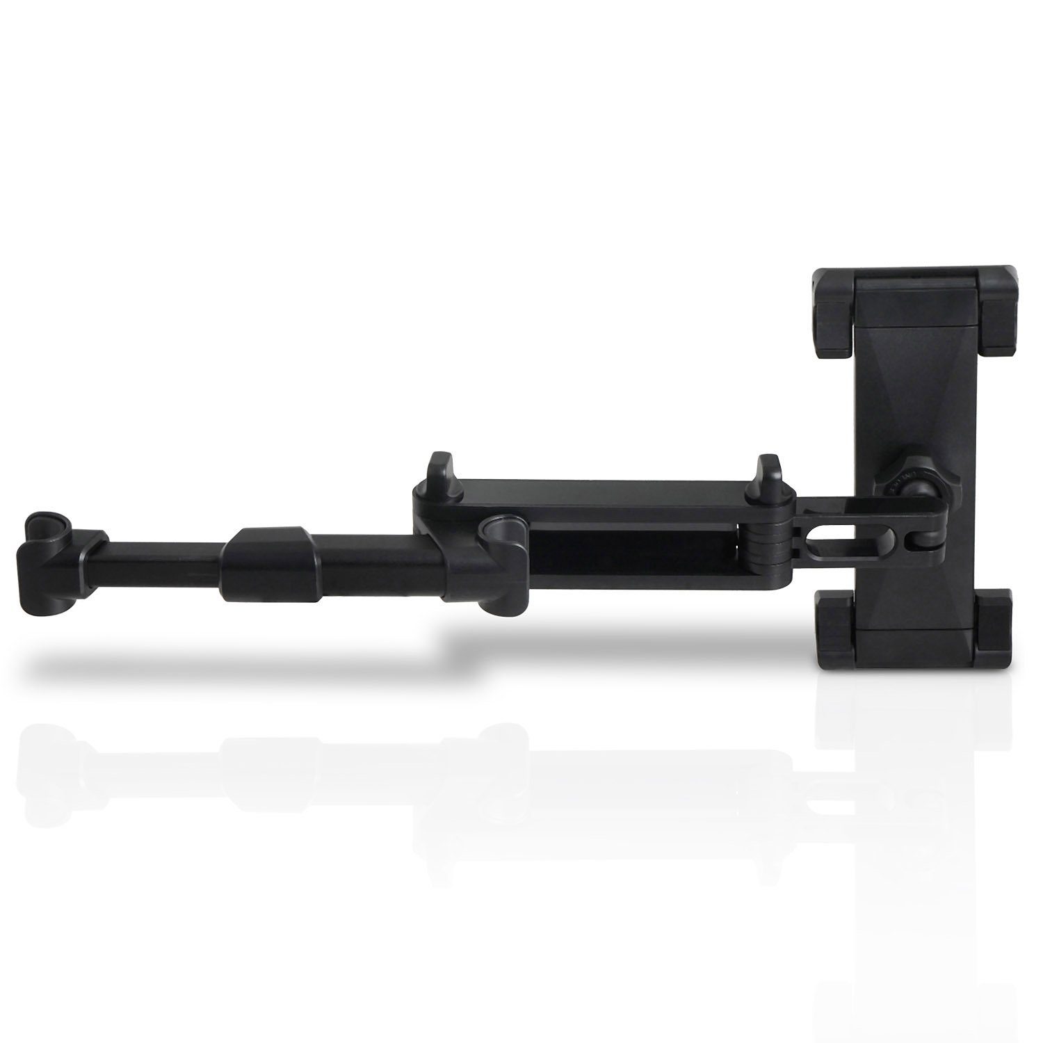 Wicked Chili Ausziehbare KFZ-Kopfstützen Halterung für iPad Tablet-Halterung, (bis 13 Zoll, 1er Set, 1-tlg., Universal Auto Tablet Halterung, vibrationsfrei, ausziebhar, stabil, r)