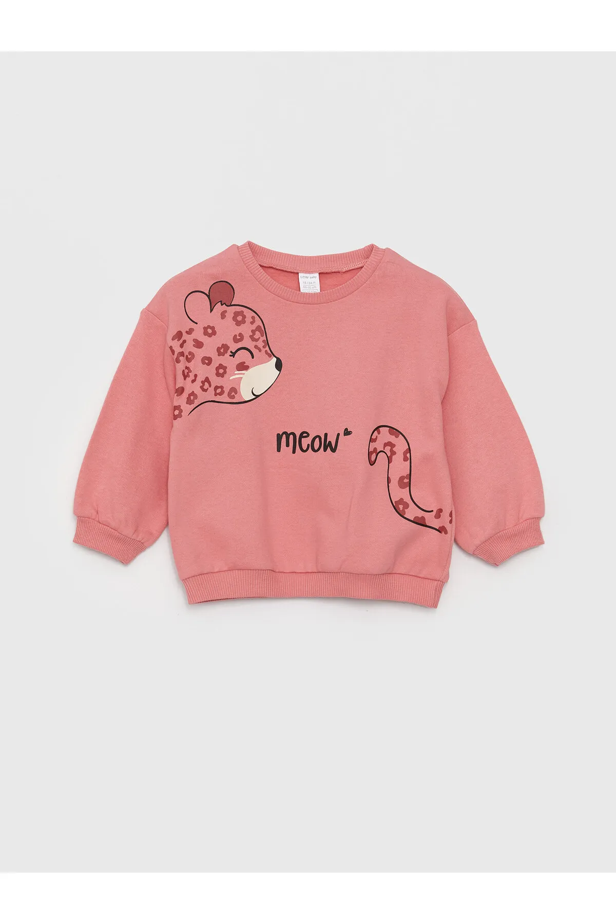 LC Waikiki  Langarm-Sweatshirt und Hose für Babys mit Rundhalsausschnitt, 2er-Set