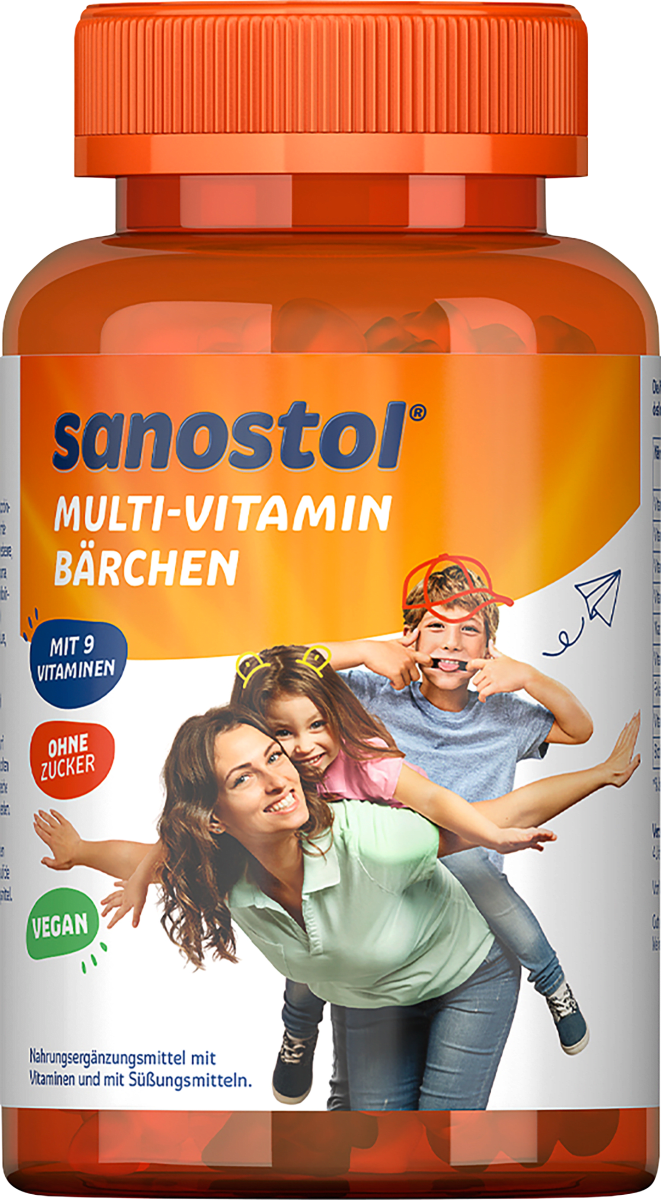 Multi-Vitamin Bärchen 60 St, 120 g