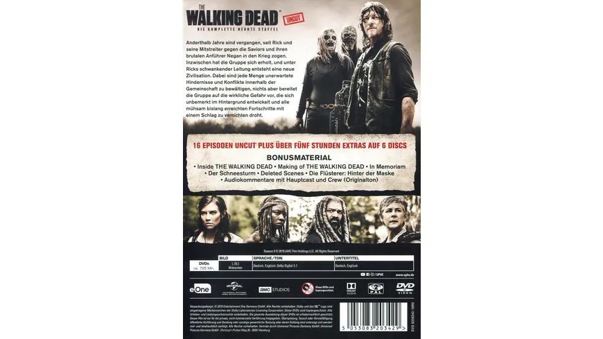 The Walking Dead - Staffel 9  [6 DVDs]