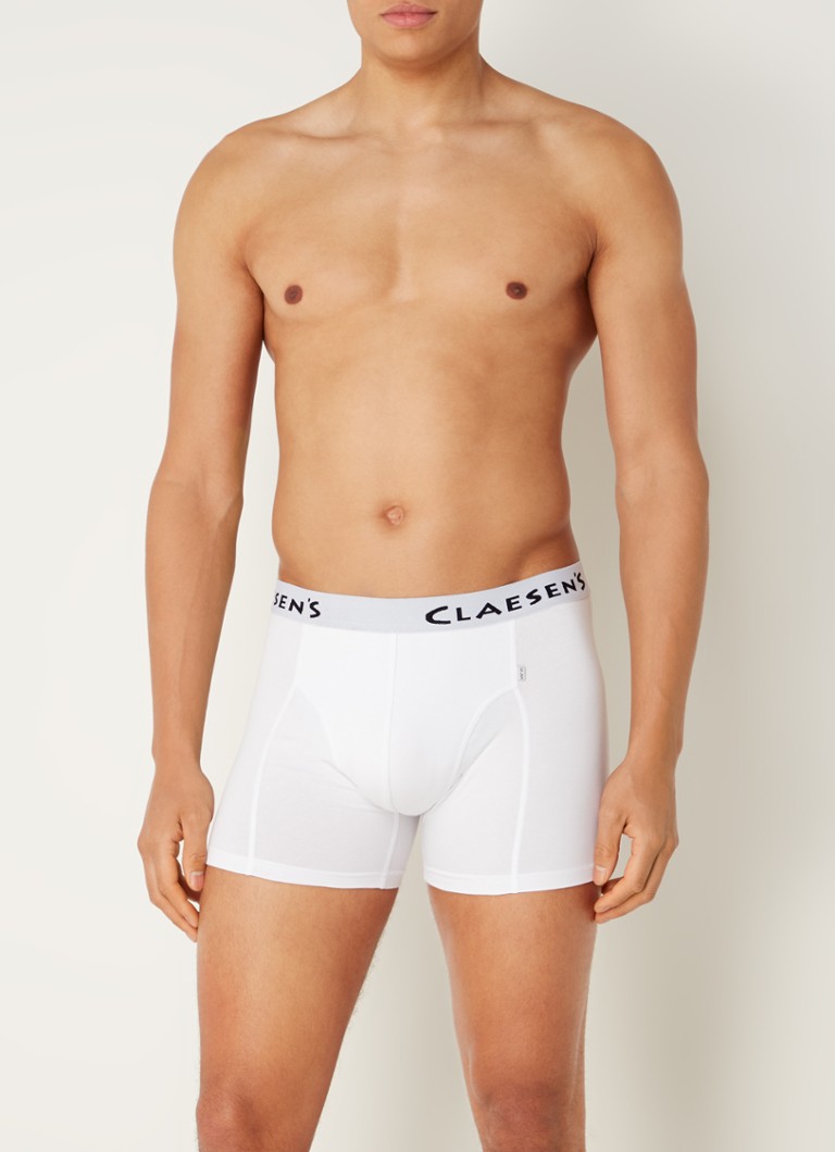 Claesen's Boston boxer shorts with logo waistband in a 3-pack