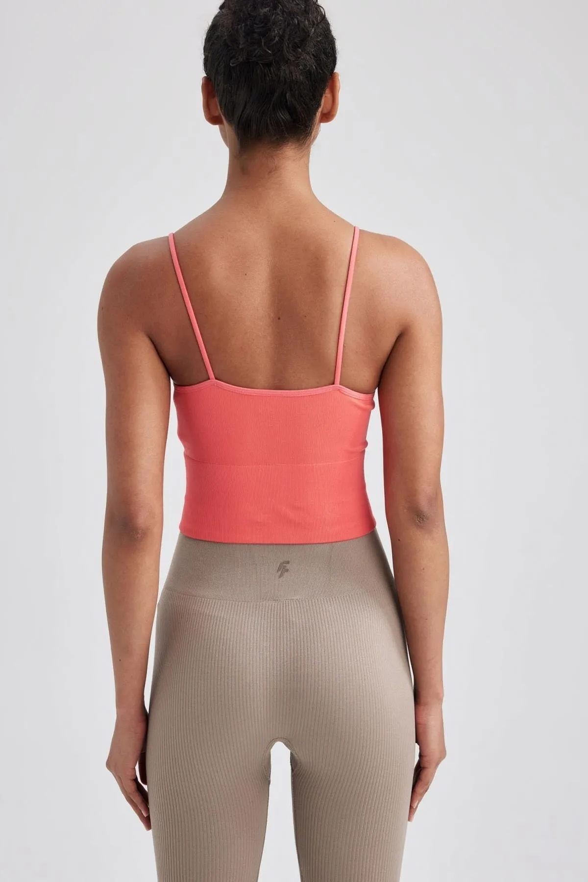 DeFacto  Fit Seamless V-Neck Seamless Athlete A7124ax23hs