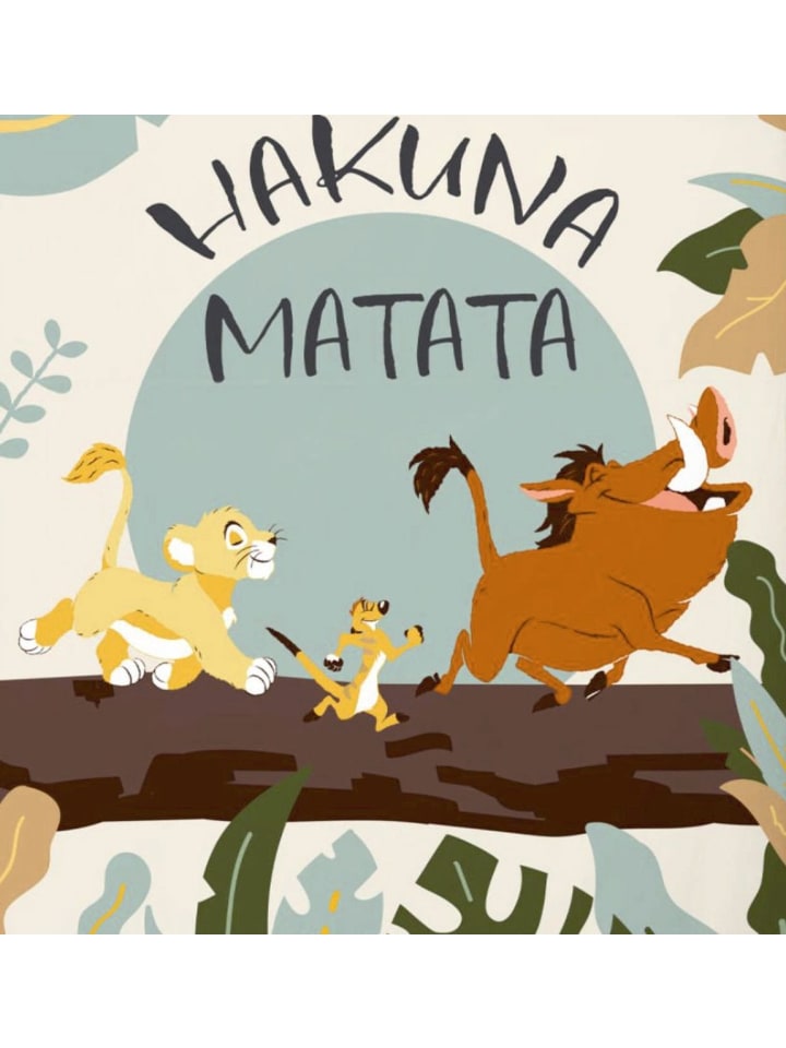 Disney 2 tlg. Renforcé Disney Bettwäsche 135x200cm König der Löwen in Bunt günstig kaufen 135x200 cm