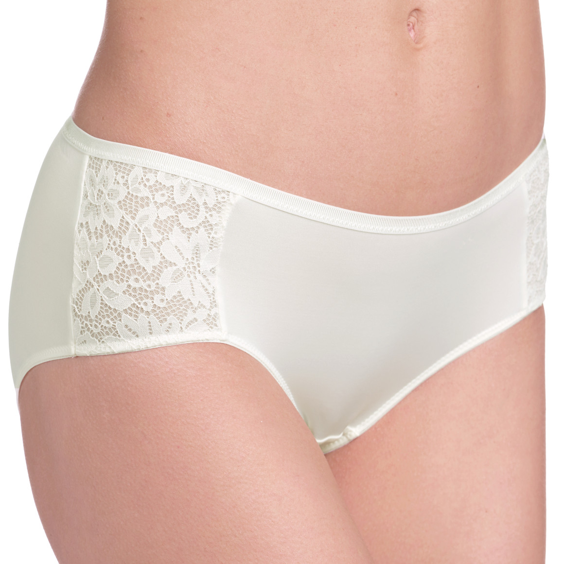 Damen Panty mit Spitzeneinsatz
