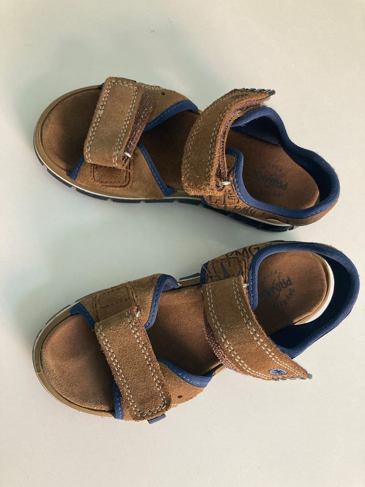 Primigi Leder-Sandalen in Braun günstig kaufen 31