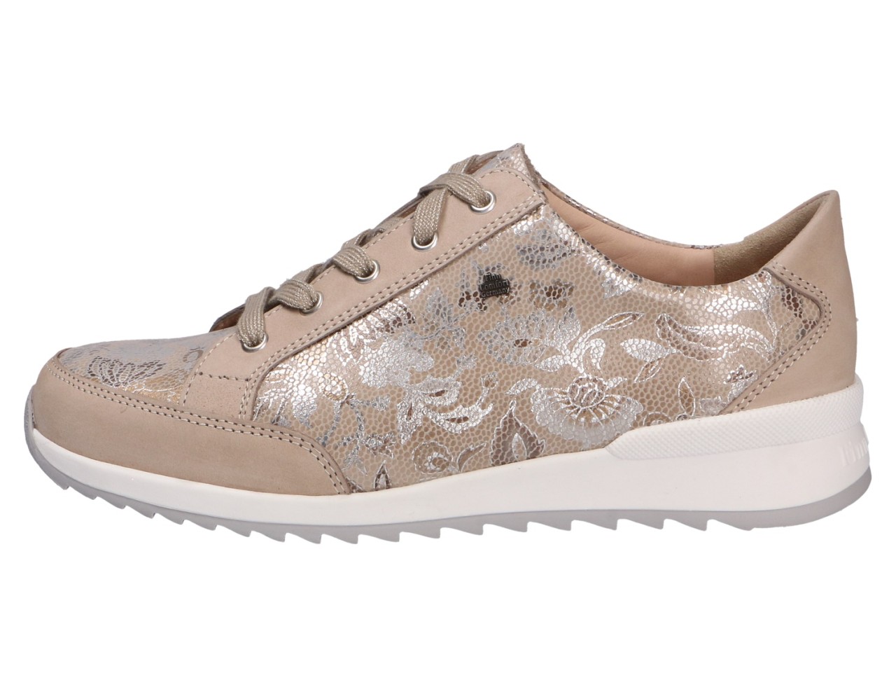 FINN COMFORT Sneaker grau Damen Schnürschuhe