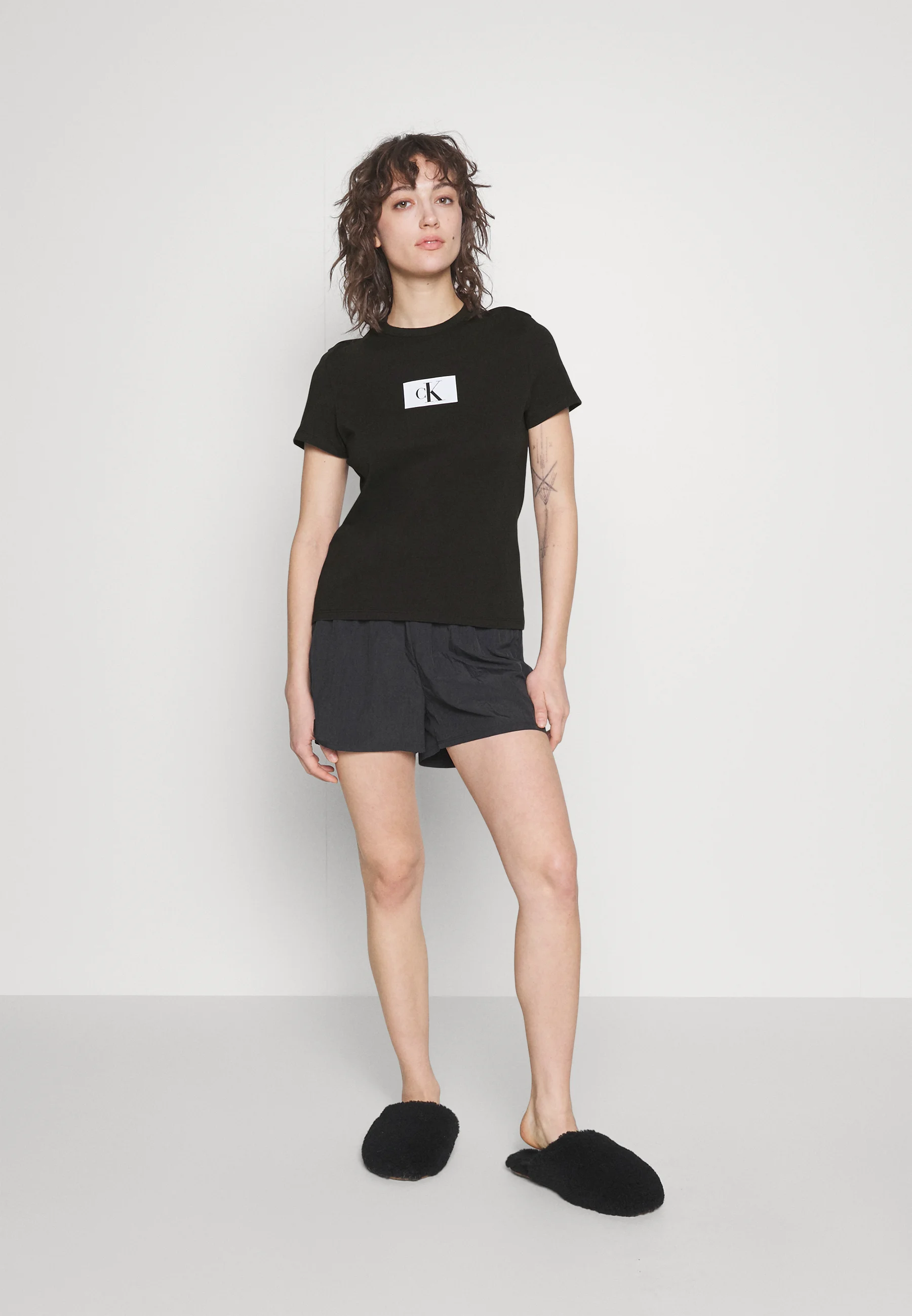 Calvin Klein Underwear CUELLO REDONDO - Top de pijama