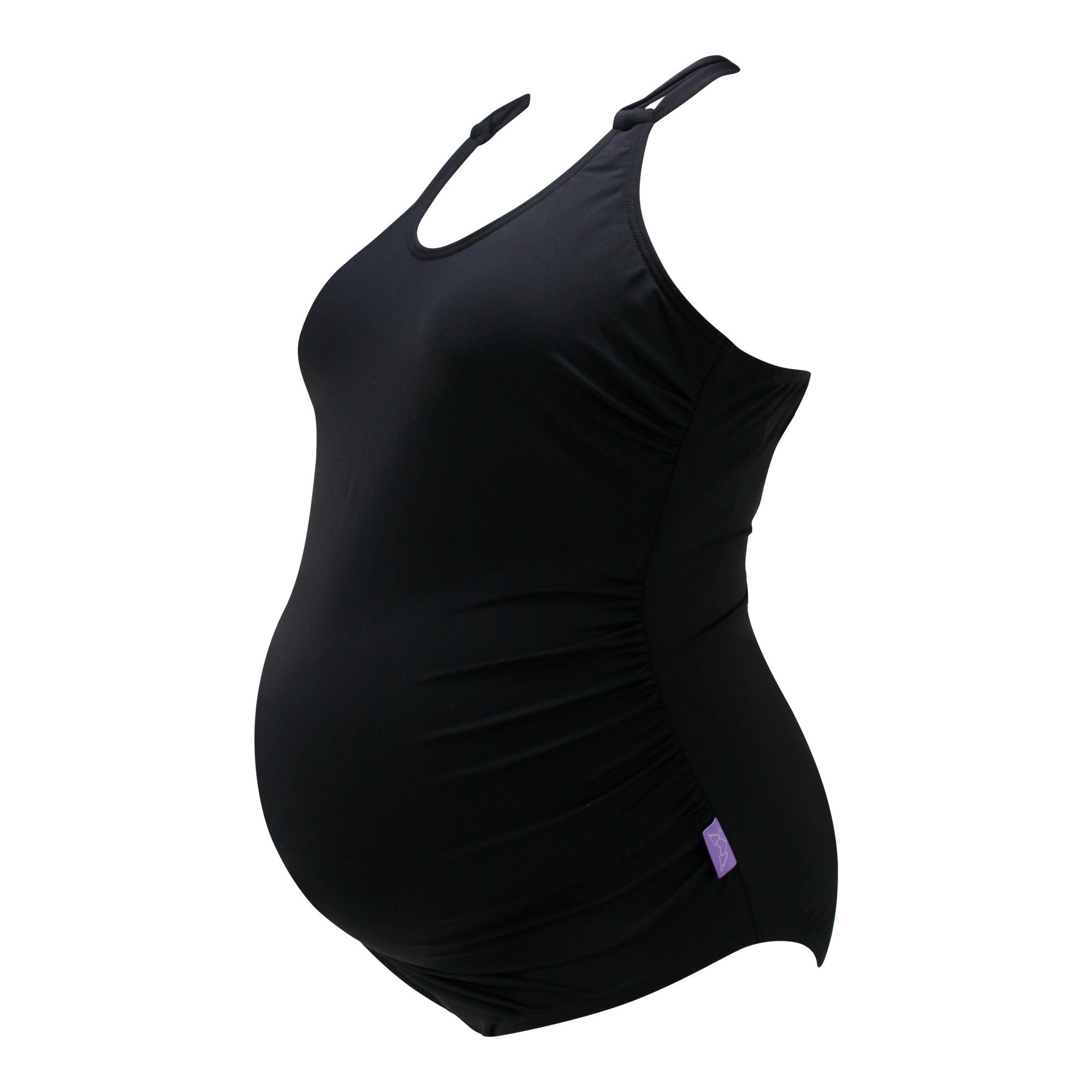 petit amour Umstandsbadeanzug ANYA_black (Packung, 1er) raffinierte Umstandsbademode passend für D/E Körbchen ohne Bügel. Design made in Hamburg. Wächst mit und passt noch weit über die Schwangerschaft hinaus.