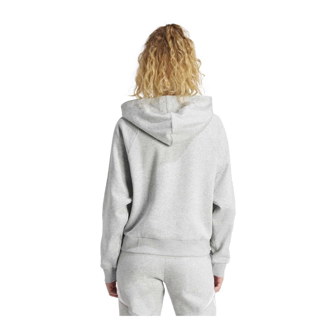 adidas Tiro 24 Hoody Damen Grau Weiss