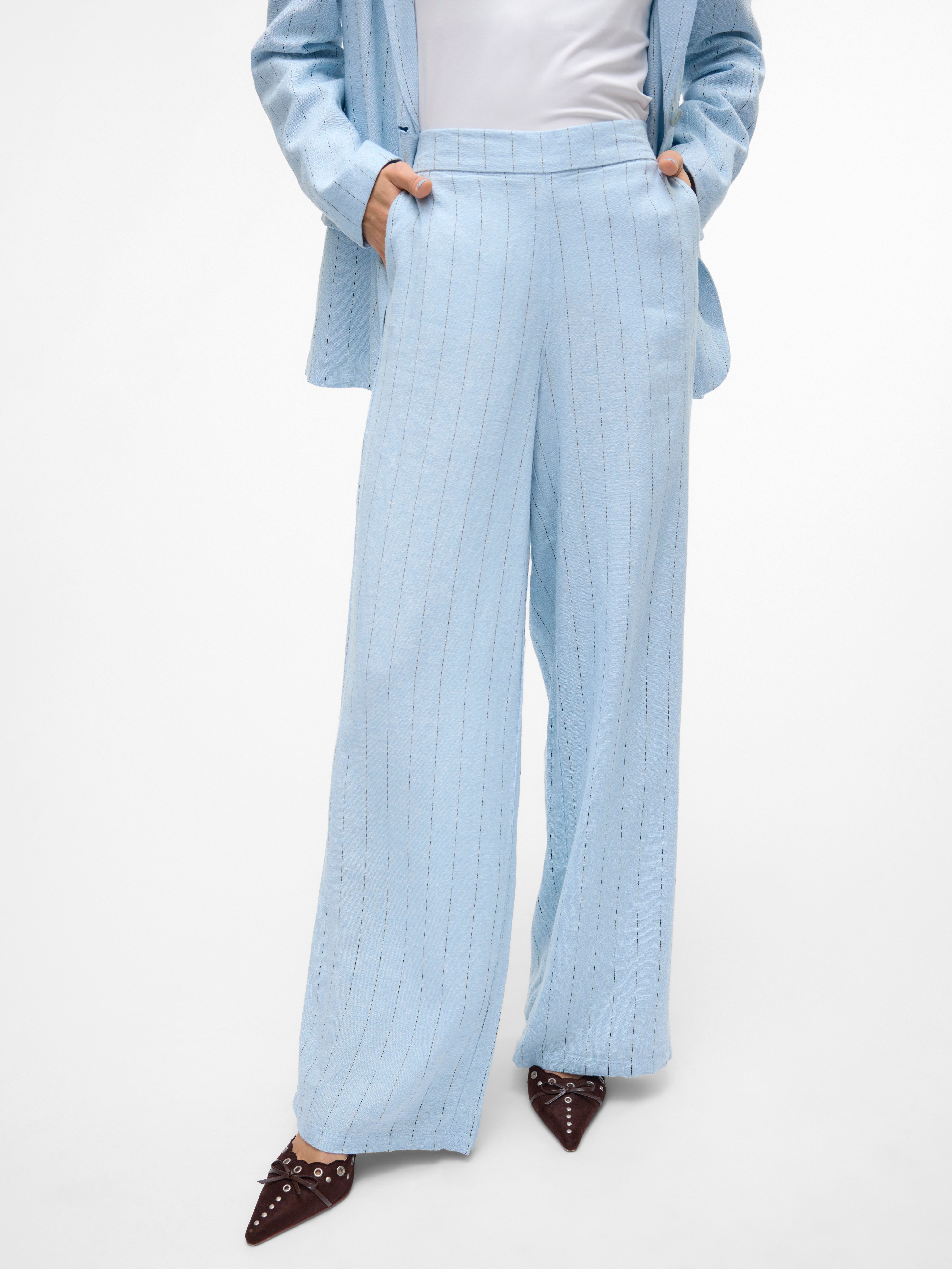 VMMINDY Mittlere Taille Hose