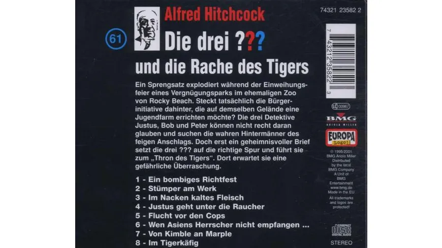 061/und die Rache des Tigers