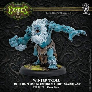 Trollbloods Winter Troll Resin Blister Pack