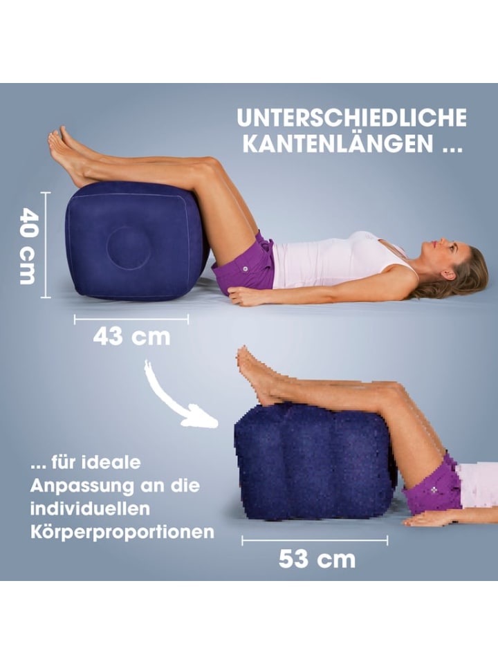 VITALmaxx Stufenbett in Blau Rückenschmerzen günstig kaufen onesize