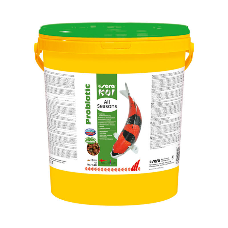 Sera Hauptfutter Sera Koi All Seasons Probiotic Koifutter 7 kg