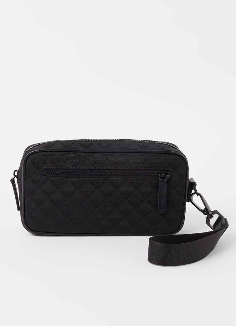 Geantă de toaletă Emporio Armani cu logo imprimat