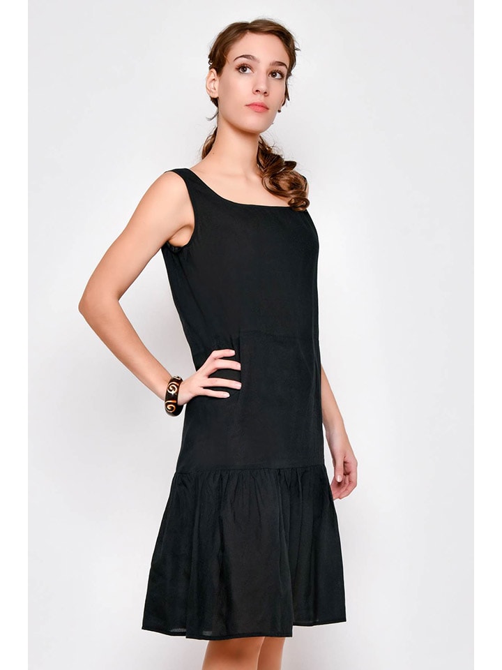 H.H.G. Kleid in Schwarz günstig kaufen