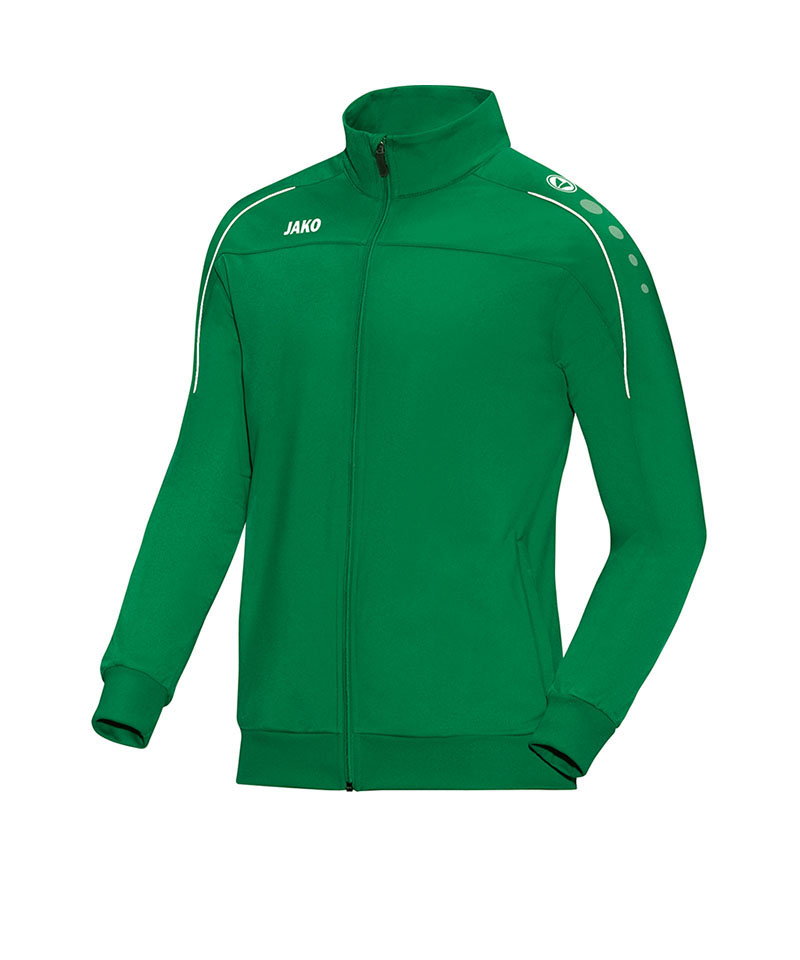 Jako Classico Polyesterjacke Kids Grün Weiss F06