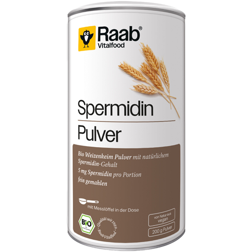 RAAB Vitalfood Spermidin Bio Pulver  200 g  Pulver
