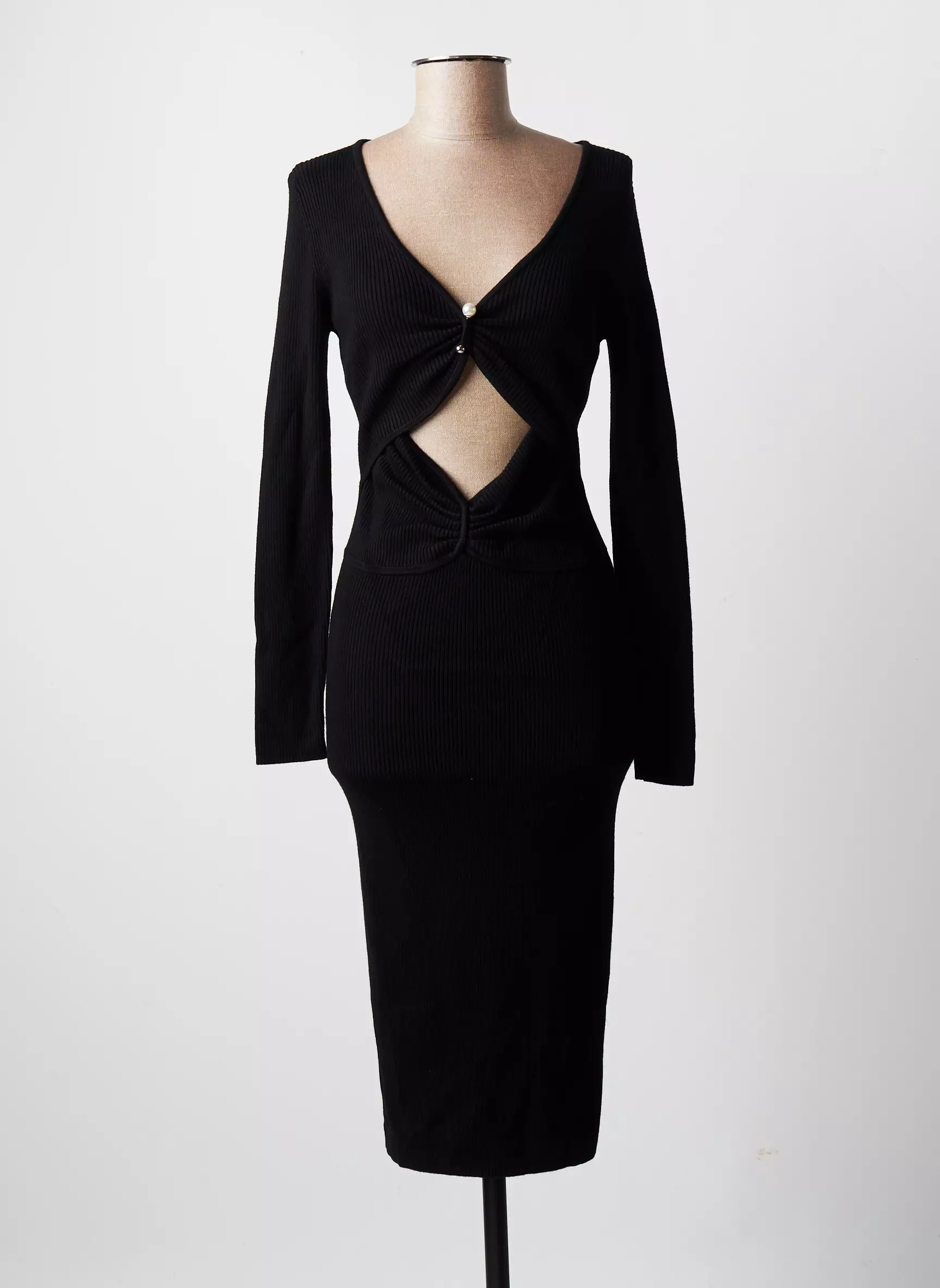 Guess Robes Mi Longues Femme couleur noir