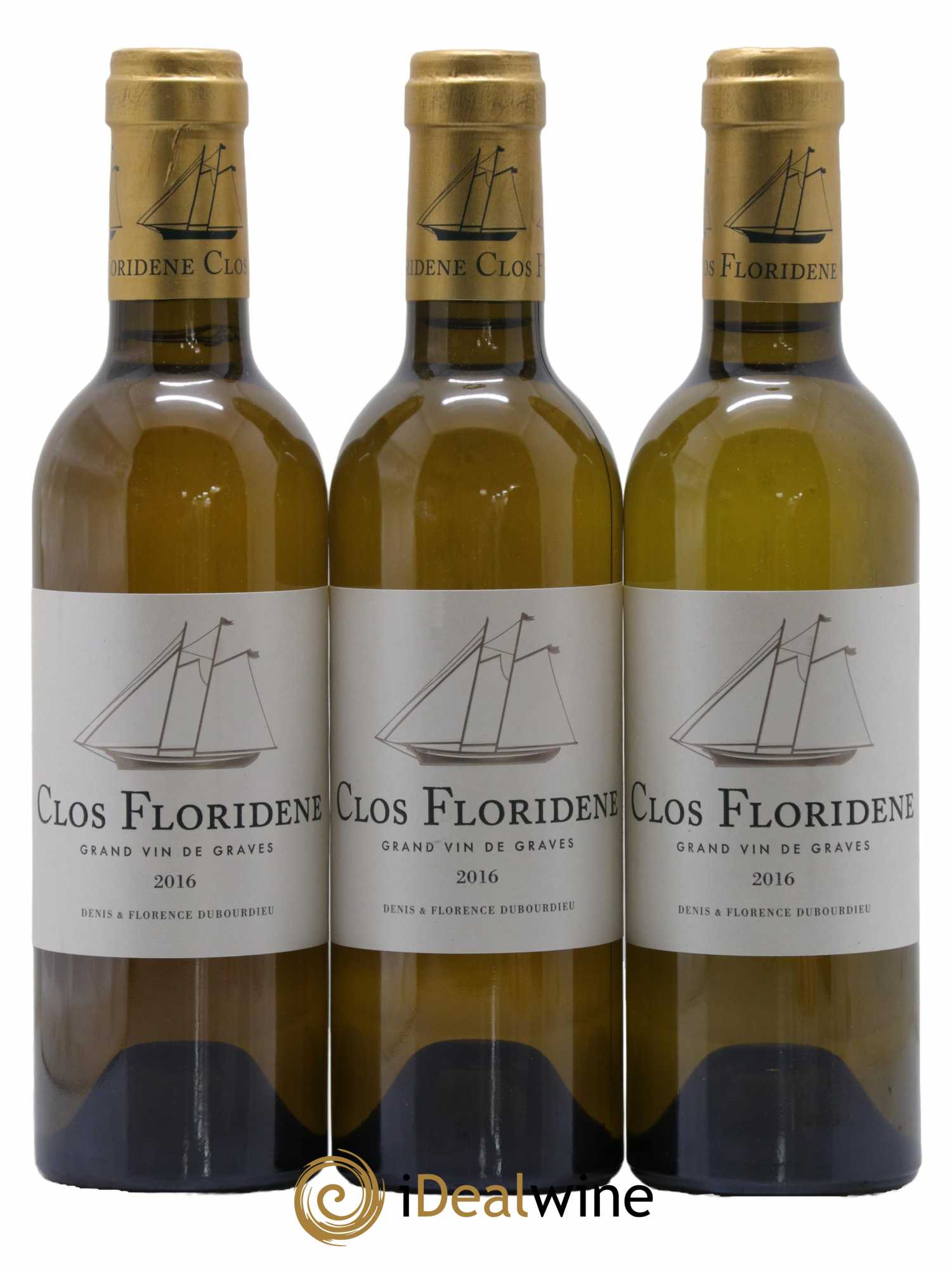 Clos Floridène  2016 - Lot de 6 Demi-bouteilles