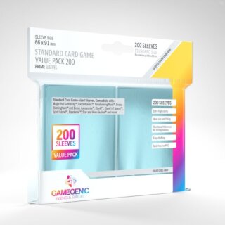 Gamegenic - Value Pack Standard Sleeves 66 x 91 mm - Clear (200)
