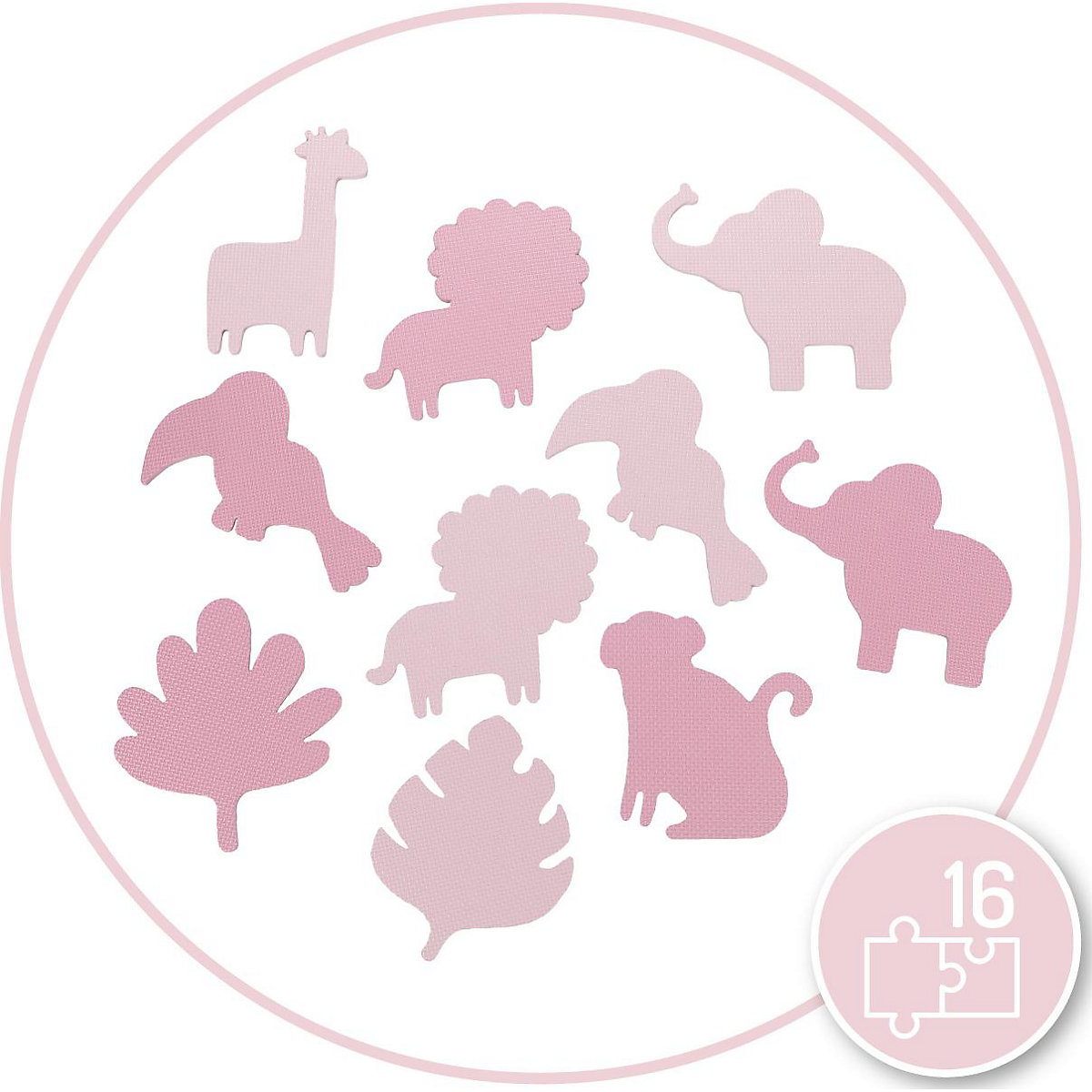 ZAWI Puzzlematte, pink