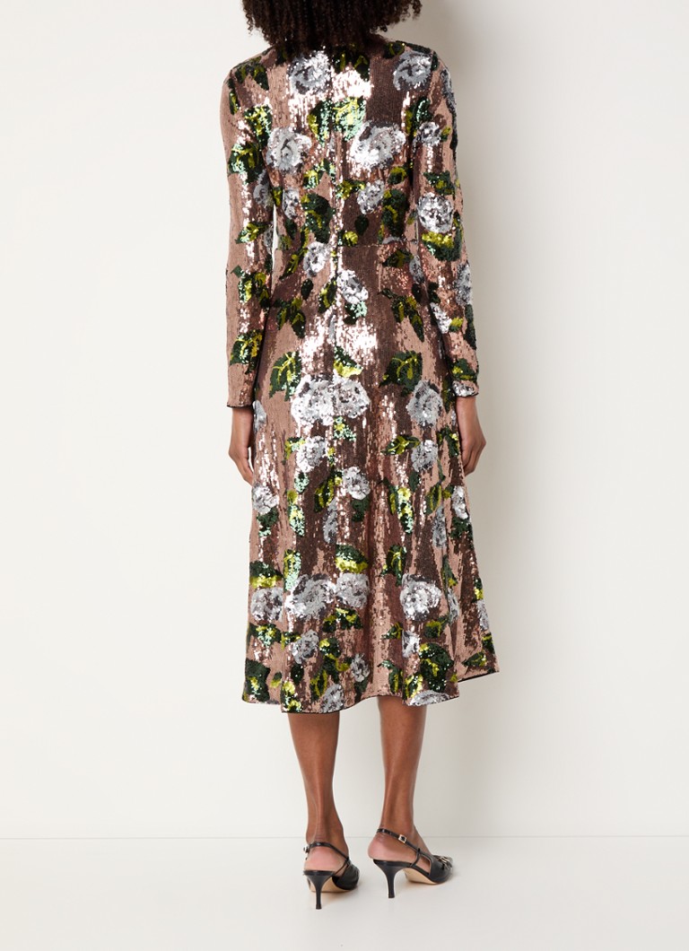 Vestido midi de lentejuelas Marcel de LKBennett