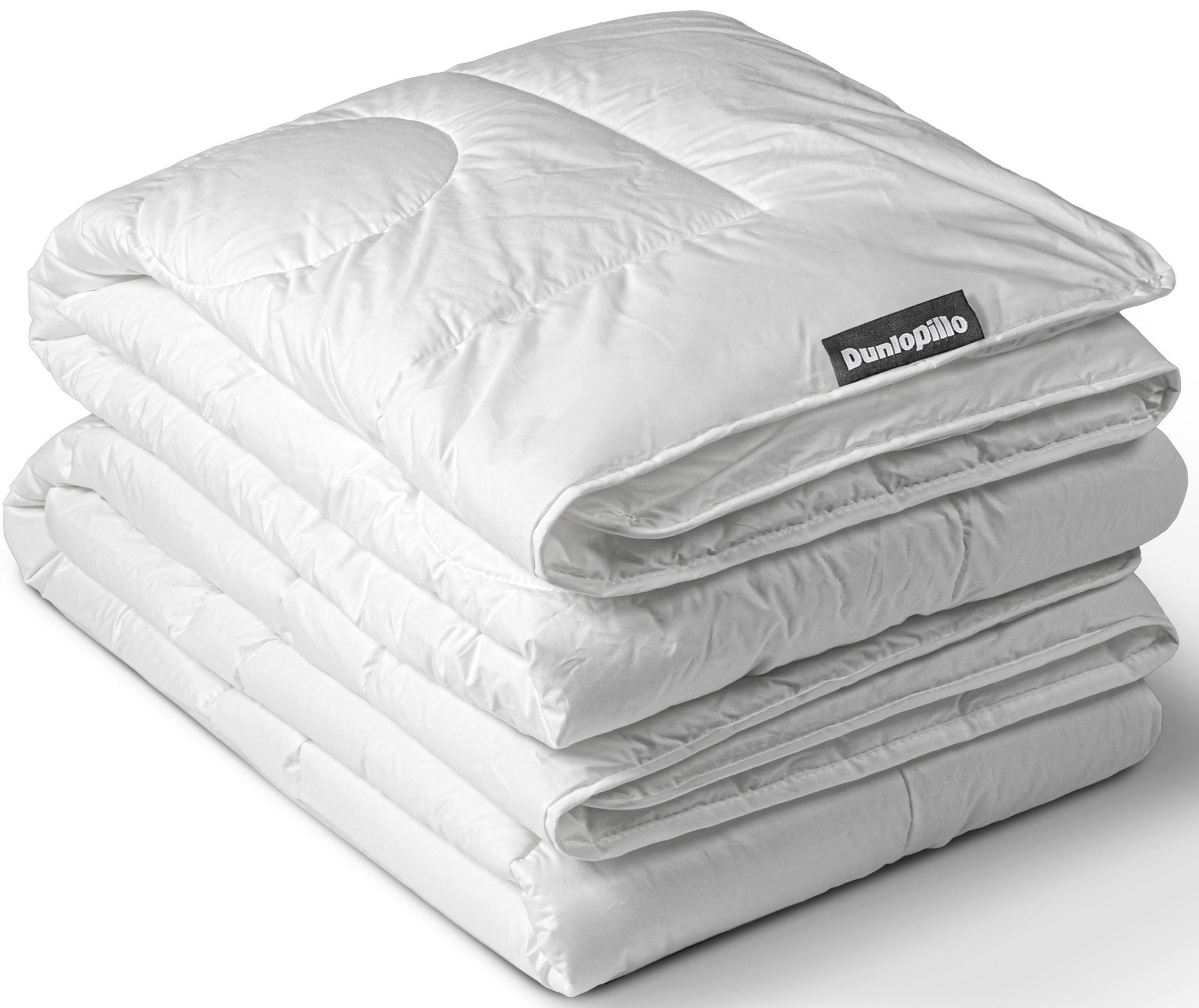 Baumwollbettdecke, Fusion Bettdecke 135x200, 155x220, Climate-Control-Bezug, Dunlopillo, Füllung: Polyester, Bezug: 100% Baumwolle, Bettdecke mit Dunlofill® Helix-Micro-Faserarchitektur, Schlafkomfort