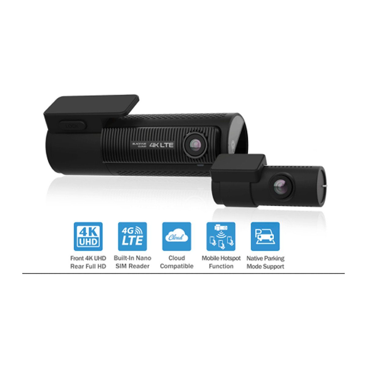 BlackVue BlackVue DR970X-2CH LTE 256GB Dashcam + Heckkamera Dashcam