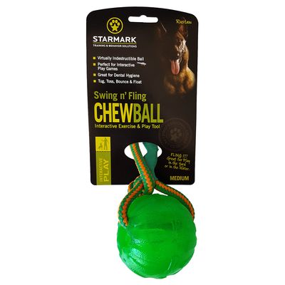 Starmark Swing n' Fling Chew Ball