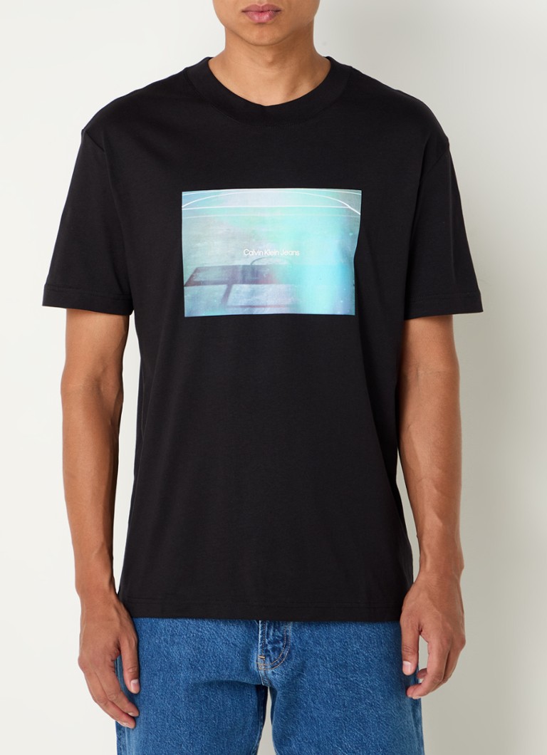 T-shirt da basket stampata di Calvin Klein