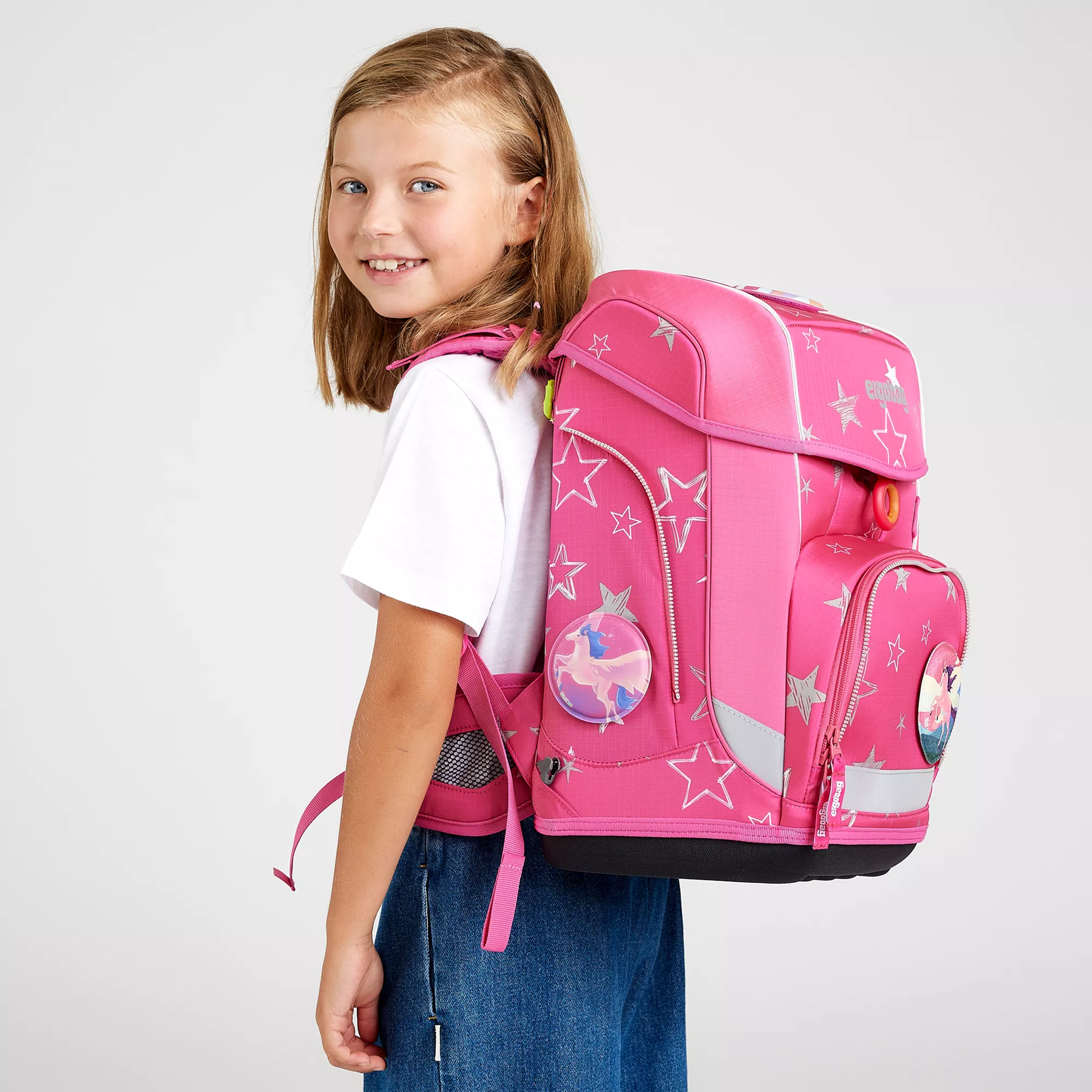 ergobag Schulranzen-Set SternzauBär