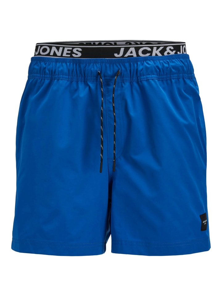 JACK & JONES Junior Badeshorts JPSTMAUI JJSWIM DB WB AKM JNR in turkish sea günstig kaufen