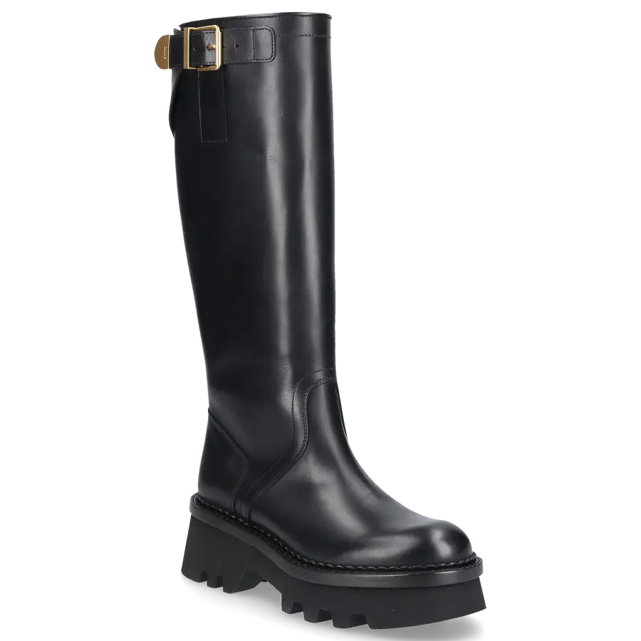 Chloé - Stiefel OWENA Kalbsleder - schwarz