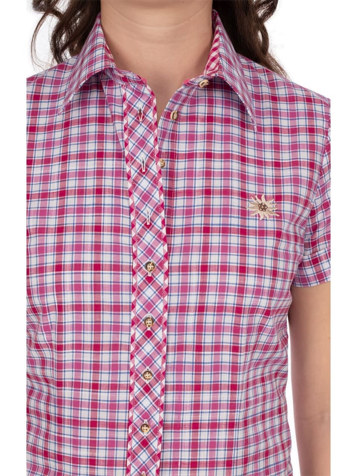 OS-Trachten Bluse 451003-3369 in pink günstig kaufen