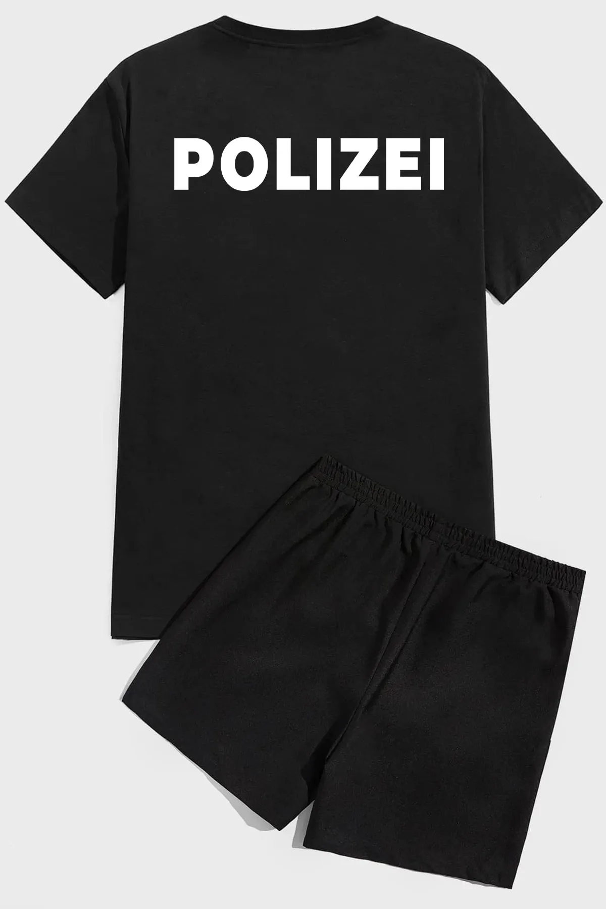 uyguntarz  Shorts-Set mit Polizei-Print