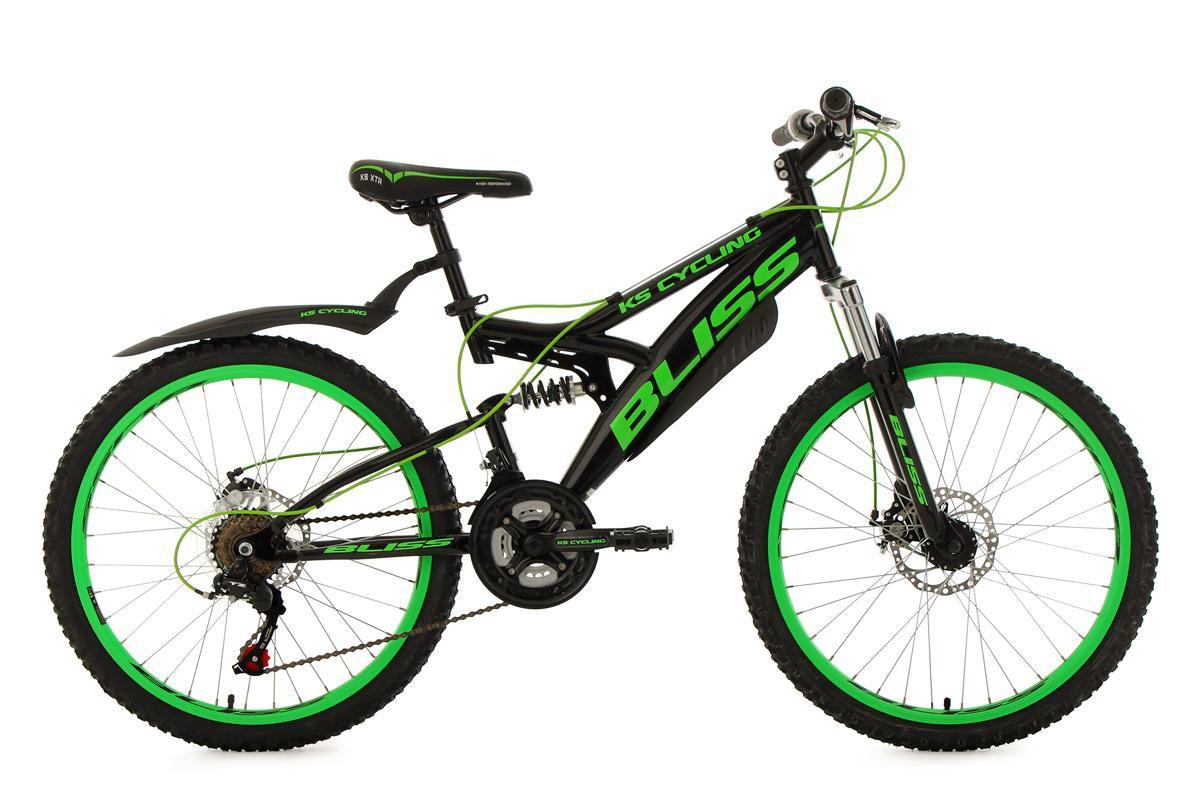 KS Cycling Jugendfahrrad MTB 24'' Bliss